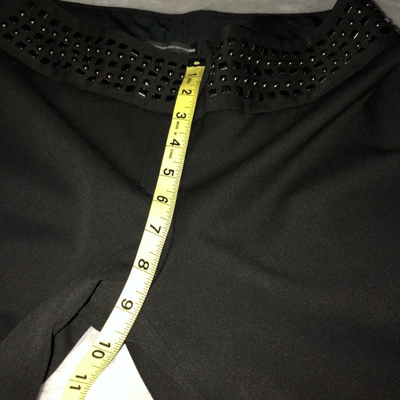 Express Design Studio Pants Black w/ Studded Waist - Picture 10 of 13